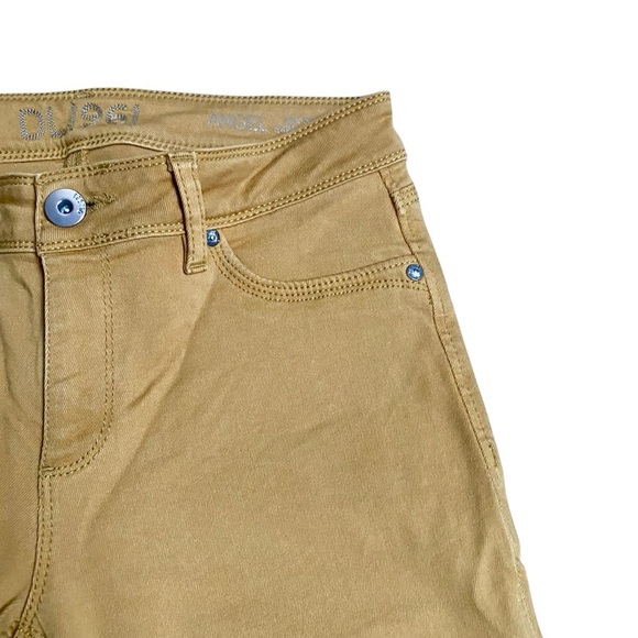 DL1961 Sunflower Yellow Midrise Skinny Ankle Jeans Size 28 - Picture 7 of 14